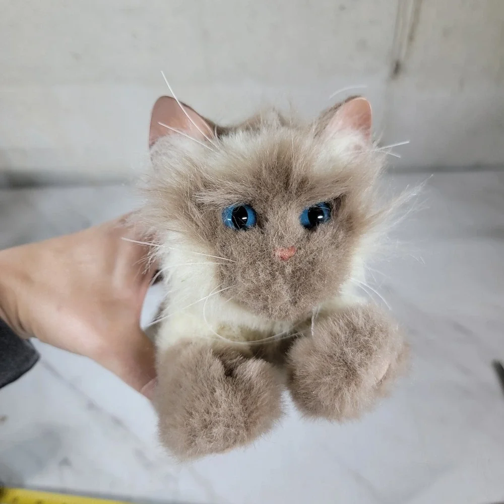 Furreal Friends 2006 Siamese Kitten Hasbro Interactive‎ Purring Cat Tested Works